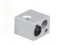 Heat block XCR BP6 Zilver